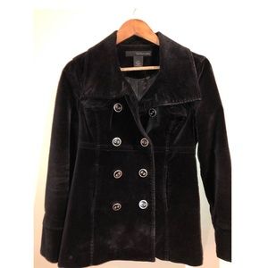 Calvin Klein Women’s Velvet Pea Coat